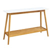 Minimalist Chic: The Oslo Console Table in White