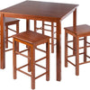 Stella Snack Table - 33.07x33.07x30.16 Teak Brings Both Elegance and Purpose to Your Area