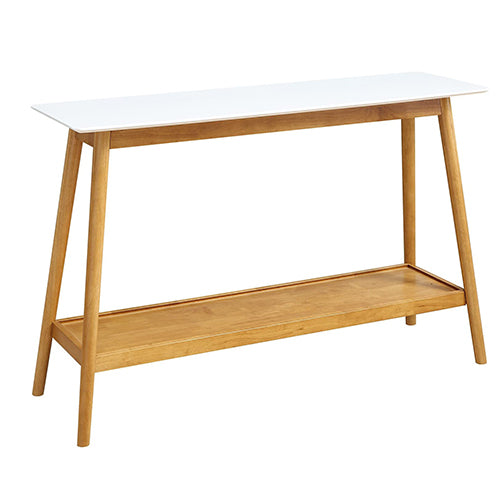 Minimalist Chic: The Oslo Console Table in White