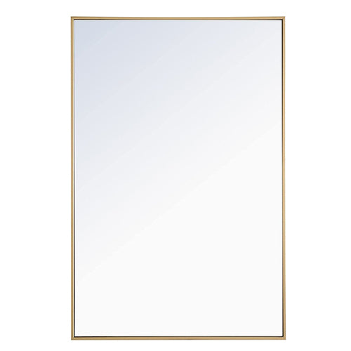 Elevate Your Home Decor with Elegant Decor MR4078BR Eternity Mirror in Brass | Shop Now