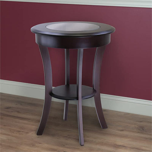 Oakestry Cassie Accent Table, Cappuccino