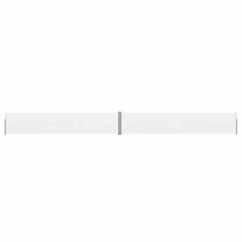 Oakestry Premium Cream Patio Retractable Side Awning Outdoor Privacy Screen UV and Water Resistant Tear Resistant Fabric with Sturdy Steel Frame for Garden Balcony Terrace