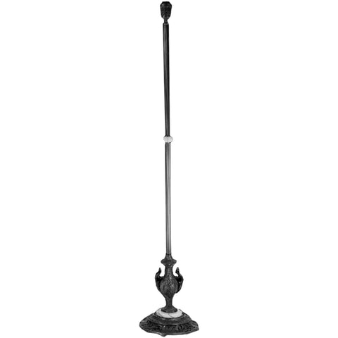 Oakestry 65" Victorian Torchiere Floor Lamp Base, Urn Handle Design, Mahogany Bronze Finish, Classic Floor Lighting Base