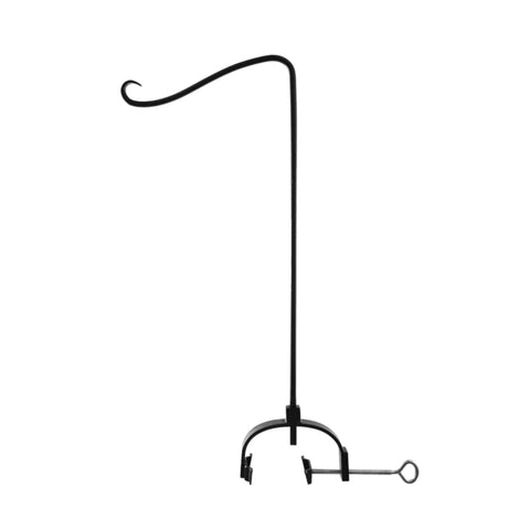 Oakestry Railing Hook Over Bracket Hanging Holder Metal Plant Bird Feeder Lantern Balcony Deck Garden Outdoor Accessory