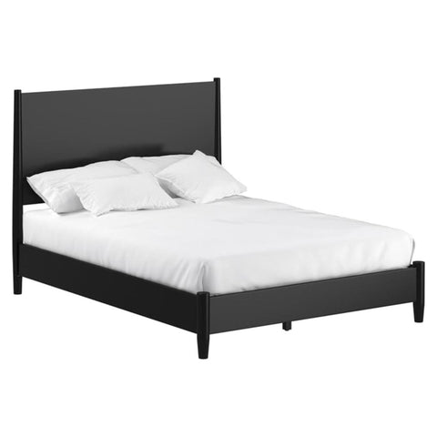 Flynn Queen Panel Bed  Black