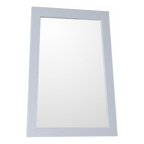 Oakestry Ladder Shape Framed Mirror Manufactured Wood Frame Wall Mounted Decorative Vanity Mirror Modern Unique Design for Bathroom Bedroom Living Room Durable Clear Reflection Easy Installation