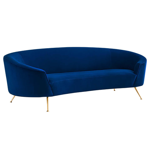 Oakestry Luxury Inspired Marchesa Upholstered Performance Velvet Sofa Comfortable Indoor Sofa for Living Room Apartment Lounge Reception Area Premium Daily Styling
