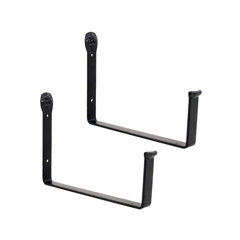 Oakestry Wall Mounted Flower Box Brackets Outdoor Planter Support Decorative Garden Porch Balcony Display Hardware
