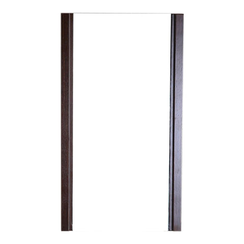 Oakestry Wood Frame Mirror Wenge Finish Decorative Wall Mirror Large Vanity Dressing Mirror Rectangular Wooden Frame for Bedroom Living Room Bathroom Entryway Modern Farmhouse Home Decor