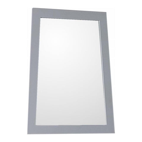 Oakestry Ladder Shape Framed Mirror Manufactured Wood Frame Wall Mounted Decorative Vanity Mirror Modern Unique Design for Bathroom Bedroom Living Room Durable Clear Reflection Easy Installation