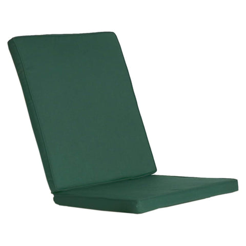White Hinged Chair Cushions