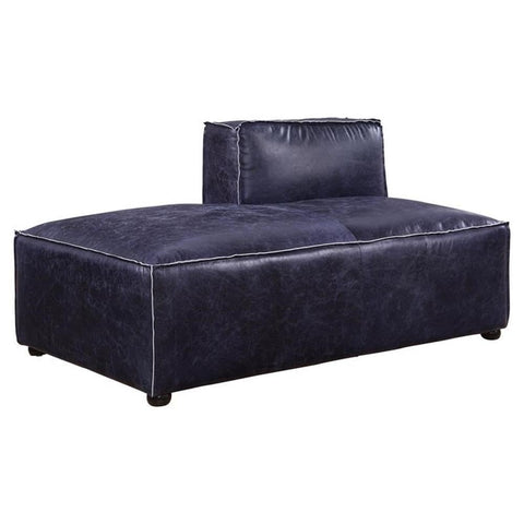 ACME Modular - Chaise Birdie collection - Vintage Blue Top Grain Leather