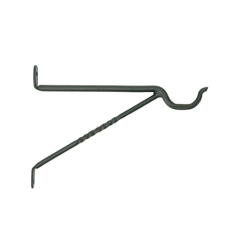 Oakestry Square Lantern Wall Hook Set of 2 – Stainless Steel & Wrought Iron Wall Mount Hooks, Heavy Duty Hanging Brackets for Indoor & Outdoor Use