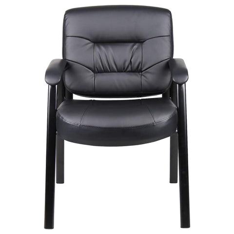 Boss Executive Mid Back LeatherPlus Guest Chair