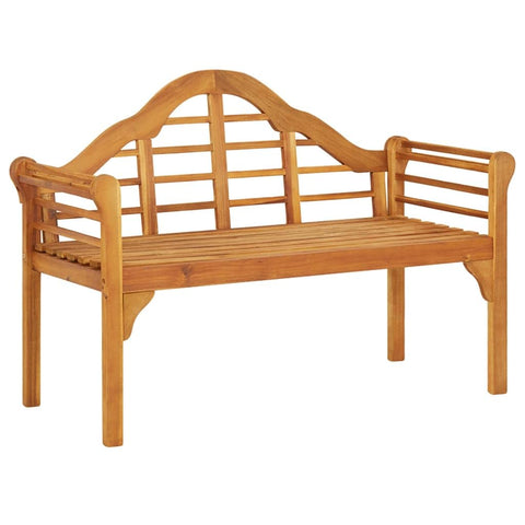 Oakestry Patio Bench 49 2 in Solid Wood Acacia Outdoor Garden Seating Furniture Weather Resistant Durable Heavy Duty Modern Backyard Porch Deck Lawn