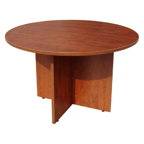 Boss 47 Inches Round Table, Cherry
