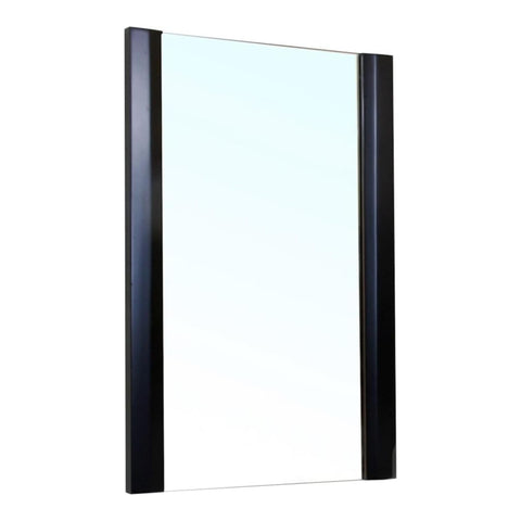Oakestry Solid Black Wood Mirror Decorative Wall Mirror Large Vanity Dressing Mirror Modern Wooden Frame for Bedroom Living Room Bathroom Entryway Farmhouse Style Home Decor Accent