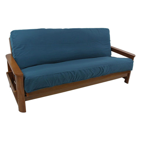 Solid Twill 8 to 9-inch Full Futon Cover