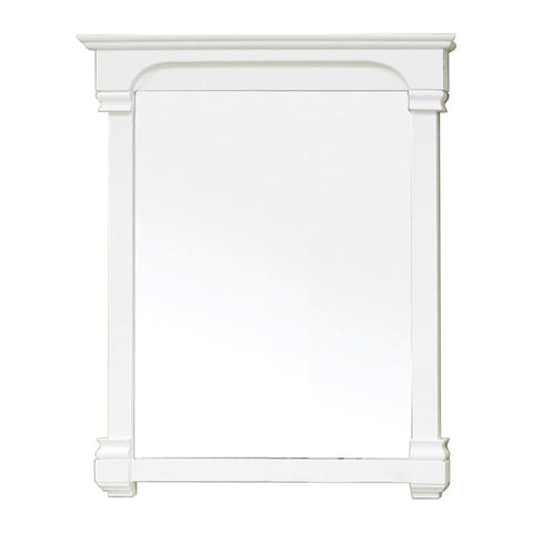Oakestry 36 Inch Solid Wood Frame Mirror Decorative Wall Mirror Large Vanity Bathroom Mirror Rectangular Wooden Frame for Bedroom Living Room Entryway Farmhouse Style Home Decor