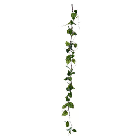 56 In. Green Hop Leaf Garland 2/pk