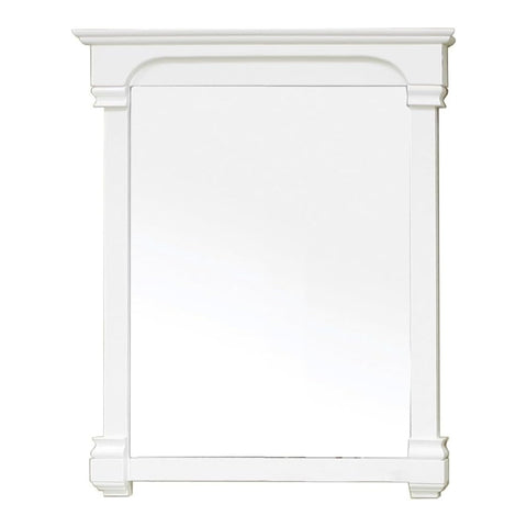 Oakestry 36 Inch Solid Wood Frame Mirror Decorative Wall Mirror Large Vanity Bathroom Mirror Rectangular Wooden Frame for Bedroom Living Room Entryway Farmhouse Style Home Decor