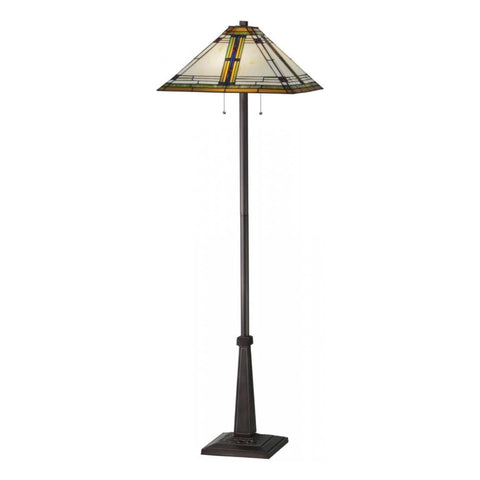 Oakestry 63 Inch Nevada Floor Lamp Tall Standing Light Decorative Accent Fixture for Living Room Bedroom Reading Nook Office Corner Home Decor