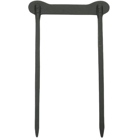 Wrought Iron Boot Scraper, Ground Stake Outdoor Shoe & Mud Scraper for Garden, Entryway, Snow and Ice