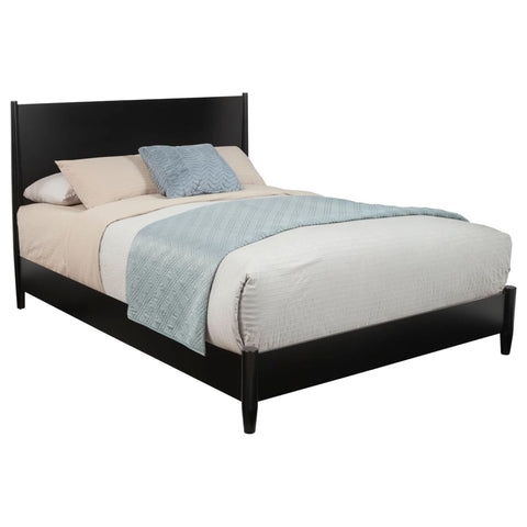 Flynn Queen Platform Bed Black