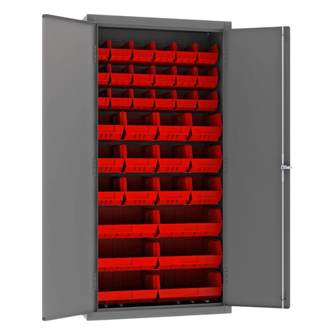 Oakestry Heavy Duty Steel Storage Cabinet Adjustable Shelves Garage Organizer Industrial Metal Lockable Commercial Warehouse Furniture