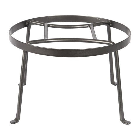 Oakestry Argyle Plant Stand 8 Inch Height Graphite Finish Metal Flower Pot Riser for Indoor Outdoor Garden Patio Balcony Tabletop Decor Compact Sturdy Base Modern Minimal Style Home Use Accent Décor