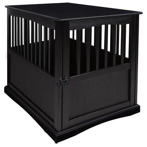 Pet Crate End Table-Black