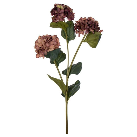 33 In. Coffee Hydrangea Spray 2/Bag