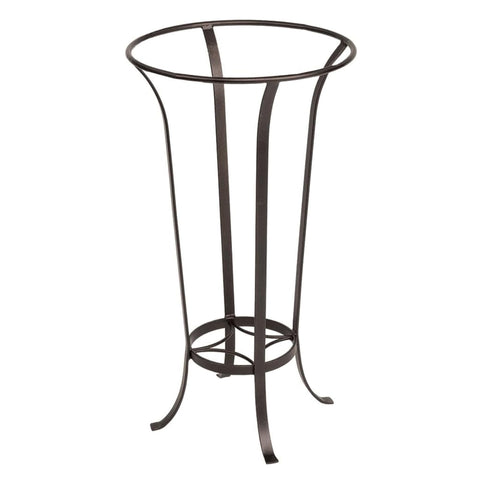 Oakestry Tulip Stand Roman Bronze Iron Plant Holder Decorative Indoor Outdoor Garden Patio Balcony Organizer Durable Vintage Style Flower Pot Display Rack Tall Metal Accent