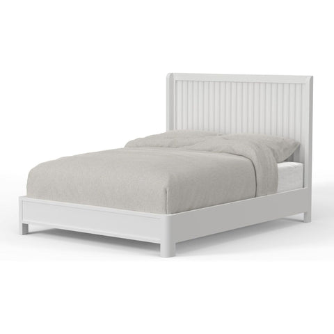 Stapleton Standard King Panel Bed White