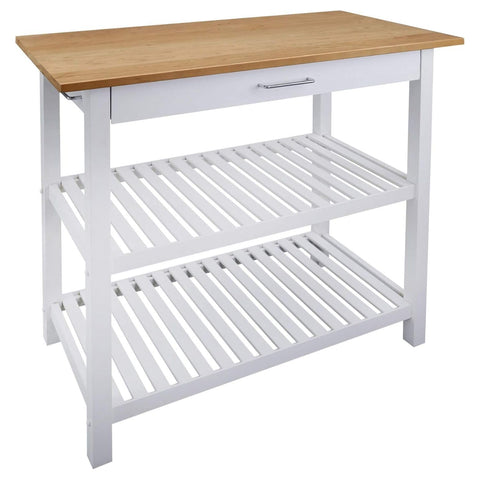 Kitchen Island with Solid American Cherry Top