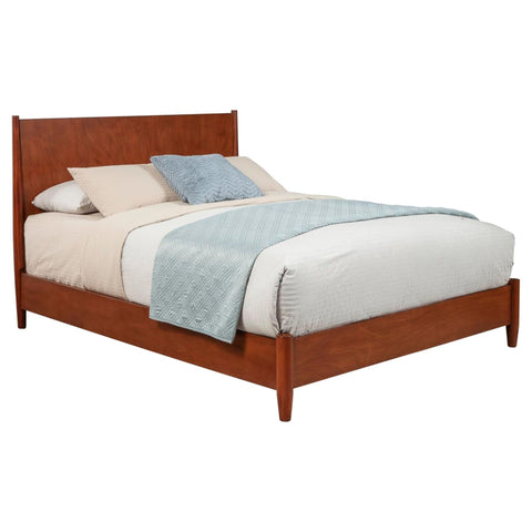Flynn Full Size Panel Bed (Acorn)