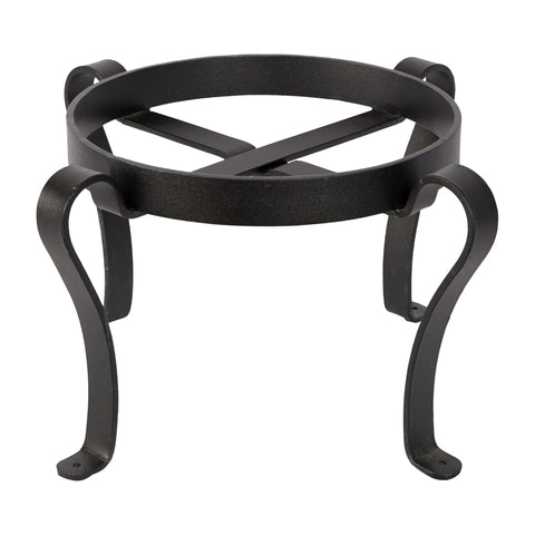 Oakestry Patio Flower Pot Plant Stand 8 Inch Height Black Metal Riser Display for Planters Indoor Outdoor Garden Balcony Porch Durable Space Saving Decor Support Stand Modern Compact Styling Use