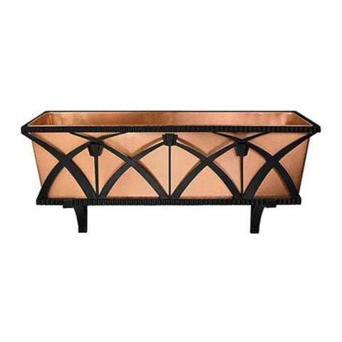 Oakestry Rookwood Window Box Outdoor Planter for Windowsills Balconies Railings Classic Garden Flower Herb Display Durable Decorative Home Landscape Accent