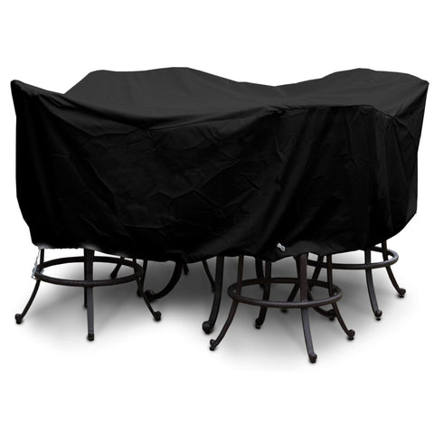 Oakestry Modern Dustproof Table Cover Indoor Kitchen Dining Smart Fabric Bar Set - 84" x 40" Premium Durable Long Lasting Protection