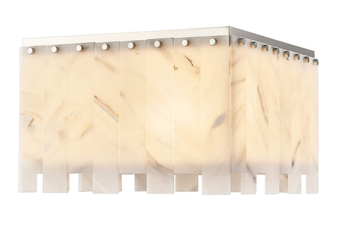 Oakestry 6 Light Flush Mount Ceiling Fixture with Contemporary Decorative Design, Wide Illumination Coverage, Durable Build, Space Saving Ceiling Light for Bedroom Living Room Entryway