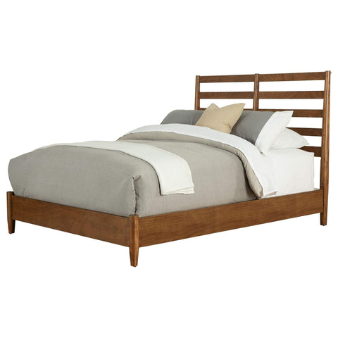Flynn Retro Queen Bed  Acorn