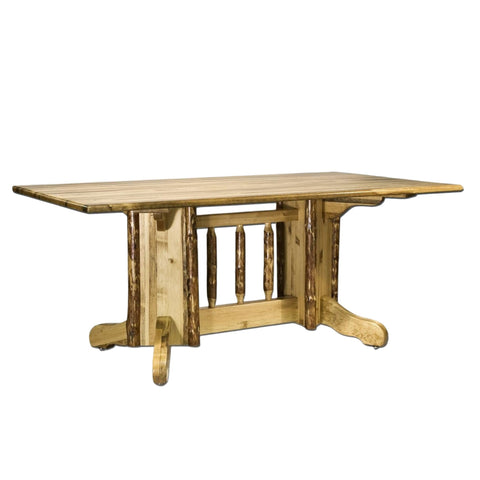 Glacier Country Collection Double Pedestal Dining Table