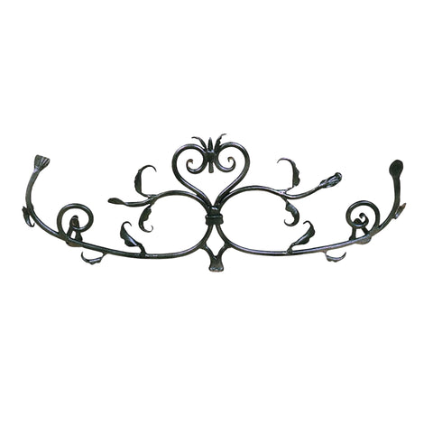 18-Inch Gas Log Fireplace Fender, Graphite Powder-Coated, 27 x 10 Inches
