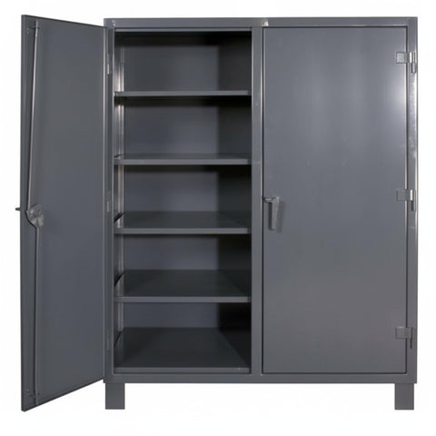 Oakestry Industrial Steel Organization Cabinet Rugged Reliable Double Shift recessed Door Lockable Handle Production line Operations