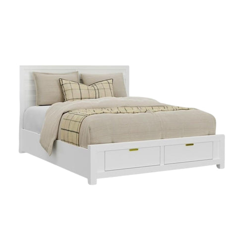 Carmel Full Size Storage Bed White