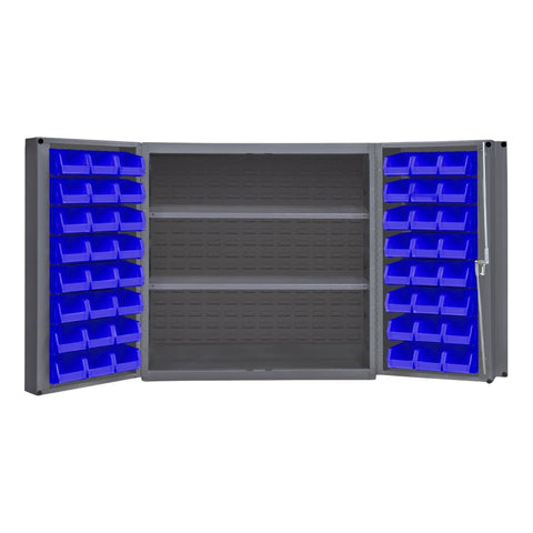 Oakestry Heavy Duty Steel Storage Cabinet Adjustable Shelves Garage Organizer Industrial Metal Lockable Commercial Warehouse Furniture