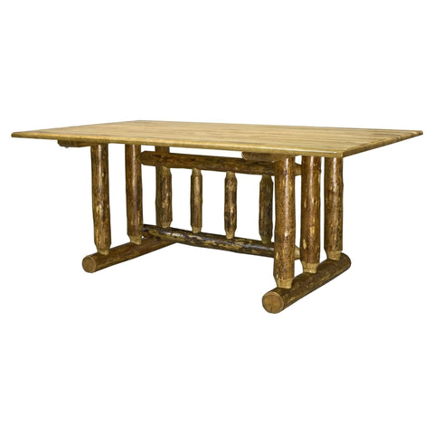 Glacier Country Collection Trestle Based Dining Table