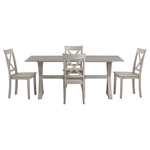 5pc Jamestown Dining Set, Table + 4 Chairs