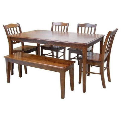 Shaker 6-Piece Set, Walnut
