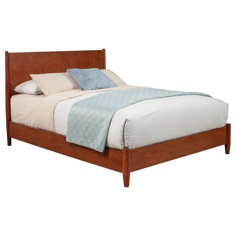 Flynn Queen Panel Bed (Acorn)